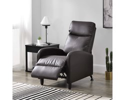 Verstelbare Relaxfauteuil Kunstleer - Comfortabele Zitoplossing voor Elk Interieur