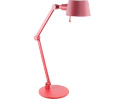 Verstelbare retro bureaulamp | rood | E27