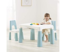 Verstelbare Tafel en Stoelen Set voor Kinderen - Duurzaam en Lichtgewicht Design