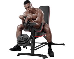 Verstelbare Utility Bankdrukbank met Beenverlenging voor Krachttraining en Halteroefeningen