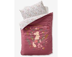 Vertbaudet Bedset voor baby's met dekbedovertrek + kussensloop LAPIN ENCHANTÉ