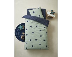 Vertbaudet Dekbedovertrek + kussensloop kinderen DREAM BIG Basics