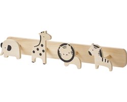 Vertbaudet Kapstok met haken met jungledieren