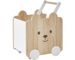 Vertbaudet Kist op wieltjes Beer