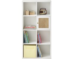 Vertbaudet Rieten deur voor meubel met vakjes