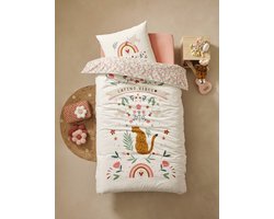 Vertbaudet Set dekbedovertrek + kussensloop LATINO VIBES met gerecycled katoen