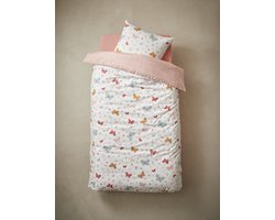 Vertbaudet Set dekbedovertrek + kussensloop voor kinderen VLINDERS Basics
