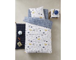 Vertbaudet Set met dekbedovertrek + kussensloop voor kinderbed COSMOS Basics