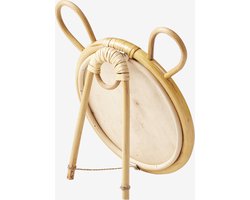 Vertbaudet Spiegel - beer - 27x17,5cm - rotan