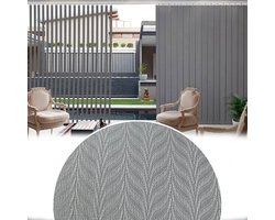 Verticale Jaloezieën - Lamellen Gordijn - Privacy Creëren - Op Maat Gemaakt - 90x180cm - Grijs