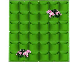 Verticale Tuin Plantenzakken voor Hangende Planten, Felt Wanddecoratie en Groene Tuinaccessoires