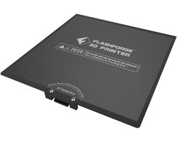 Vervangbare Flexibele Bouwplaat voor 3D Printer - Magnetisch, Verwarmd Bed, Geschikt voor FlashForge Adventurer 3 - 170x170mm, Ideaal voor Nauwkeurige Prints en Betere Hechting