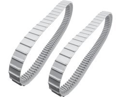 Vervangende Grijze Rails voor Robotic Pool Cleaners - Compatibele Tracks voor Dolphin en Maytronics (2-Pack)