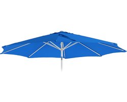 Vervangende hoes voor parasol N19, parasolhoes vervangende hoes, Ø 3m stof/textiel 5kg ~ blauw