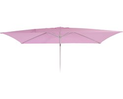 Vervangende hoes voor parasol N23, parasolhoes vervangende hoes, 2x3m rechthoekige stof/textiel 4,5kg UV 50+ ~ lila