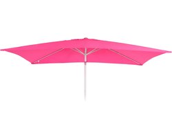 Vervangende hoes voor parasol N23, parasolhoes vervangende hoes, 2x3m rechthoekige stof/textiel 4,5kg UV 50+ ~ roze