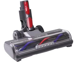 Vervangende kop voor Dyson V7 / V8 / V10 / V11/V15 stofzuiger - Turbine vloerborstelkop met LED-verlichting
