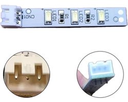Vervangende LED Strip voor Koelkast, 12V Verlichting, Geschikt voor Samsung Koelkasten, DA41-00519R, Energiezuinig en Duurzaam