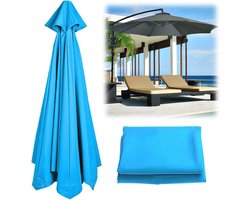 Vervangende parasolhoes voor 6/8 ribben - UV-bestendig, waterdicht, wasbaar - 200cm, 270cm, 300cm