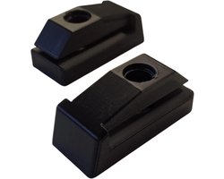 Vervangende rugleuning verbindingsblokjes - Geschikt voor Ahrend Revolt Stoel - Set van 2 blokjes