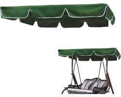 Vervangende Schommelhoes - Schommeldak Vervanging - Bescherming Buitenmeubels - UV-bestendig Oxford Weefsel - 142 x 120 x 15 cm