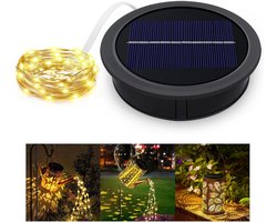Vervangende Solar Lichten met LED Fairy Lights - 4.13 Inch Warm Wit, IP44 Waterdichte Tuinverlichting voor Buiten en Tuin Decoratie