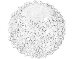 Vervangglas kogel lampenkap 80 mm G9 lampenkap draad Wofi vervangende lamp vervanging omwikkeld voor hanglamp hartvormig