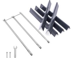 Vervanging Branderbuis Set Flavorizer Bars voor Weber Spirit E310 E320 Gas Grill - 7508 7536 7537
