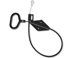 Vervanging Van de Handgreep Van de Relaxfauteuil - Vervanging Van de Zwarte D-Ring - Compatibel met de Lazyboy D-Ring Bank - Handgreep Van de Relaxfauteuil voor Lazyboy