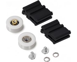 Vervangingswielen voor kassen - 22mm schuifdeuren, rollers voor glazen deuren en tuinbouwdeuren