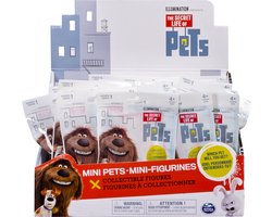 Verzamelfiguren film Huisdierengeheimen - Secret life of pets mini pets 5 cm