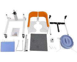 Verzorgingsstoel – Schommelstoel – Relaxfauteuil – Fauteuil – Lounge Stoel – Metalen Flesopener Oranje – Duurzaam Metalen Materiaal – Compact & Ergonomisch