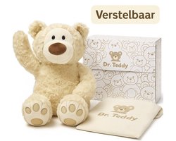 Verzwaringsknuffel - 2.5/1.5KG Verstelbaar - Verzwaarde Knuffel - Weighted Stuffed Animal - Zwaarte Knuffel - Plushie - Zware Knuffelbeer - Slaapknuffel - Teddybeer - Valentijn Cadeautje - Grote Knuffel - Kinderen & Volwassenen
