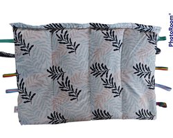 verzwaringskussen - verzwaarde kussen bladeren met friemels