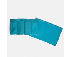 verzwaringskussen- verzwaardekussen- kussen petrol met losse hoes