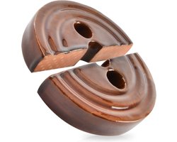 Verzwaringsstenen Keramiek 21 cm - Verzwaringssteen voor Fermentatiepot - Zuurkoolvat