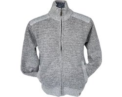 Vest gevoerd, teddy voering ,heerlijk warm ! size L kleur grijs leuk kado ,cadeau