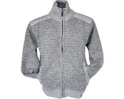 Vest gevoerd , teddy voering ,kado , gift,kleur donker grijs ,heerlijk warm en zacht ! size XXL