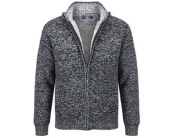 Vest gevoerd,size M, teddy voering ,heerlijk warm ! kleur grijs leuk kado