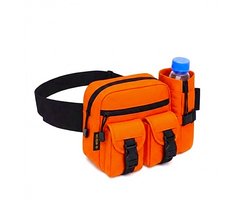 Vesta svr® Festival Heuptasje - Oranje met fleshouder Waterdicht - Koningsdag - Voetbal - EK/WK - Oranje Feestartikelen - Koningsdag accessoires - Sport - Wandelen - Fietsen - Reizen - Vissen