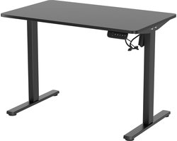 Vestland - Zit-Sta Bureau Elektrisch In Hoogte Verstelbaar - 100 x 60 CM - Geheugenfunctie - Zwart