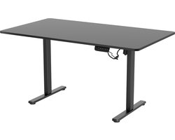 Vestland Zit-Sta Bureau Elektrisch In Hoogte Verstelbaar - Conform ARBO-norm - Geheugenfunctie - 140 x 80 CM - Zwart