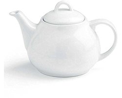 Vesuvio Theepot Porselein Wit - Elegante en Duurzame Koffiettassen voor Elke Gelegenheid