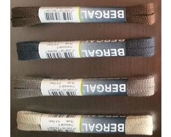Veters - 150 cm - Donkerbruin - Platte