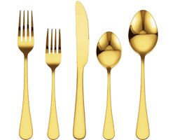 VEVOR 100-Delige Bestekset, Roestvrijstalen Bestek, Eetbestek, Keukengerei voor 20 Personen