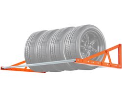 VEVOR Bandenrek Bandenstandaard Werkplaatsrek Heavy Duty Rek Opbergrek 181kg