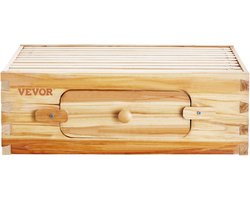 VEVOR Bijenkorf Zander 10-frame bijenkorf Bijenkast Bijenteeltbenodigdheden