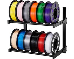 VEVOR Filament Opbergrek Filament Spoel Houder 2 Lagen 3D Printer Accessoires 18kg