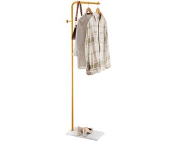 VEVOR Kapstok Kledingrek Kwartsstenen Voet 3 Ronde Haken 170cm