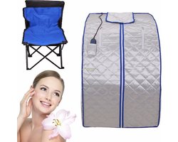 Vevor® Mobiele Sauna - Draagbare Saunacabine - Opvouwbare sauna - Stoomcabine - Sauna Tent - Sauna Accessoires